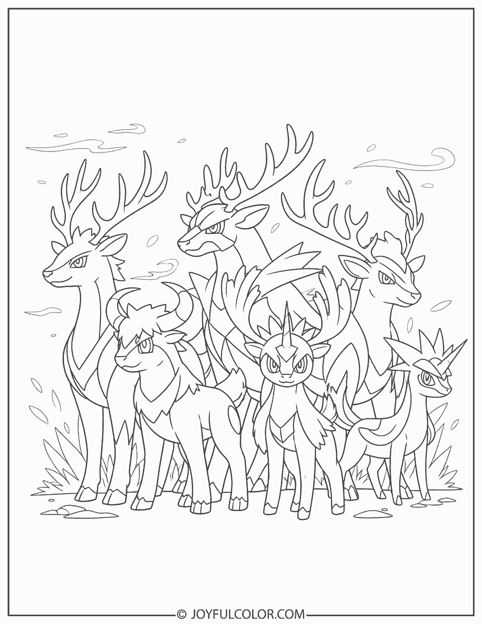 Swords of Justice Coloring Page