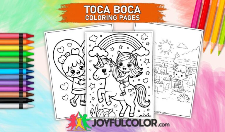 20 Free Printable Toca Boca Coloring Pages For Download