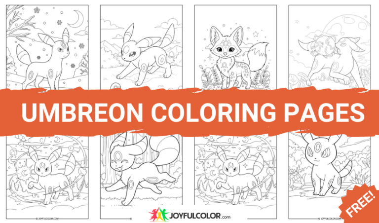 Umbreon Coloring Pages