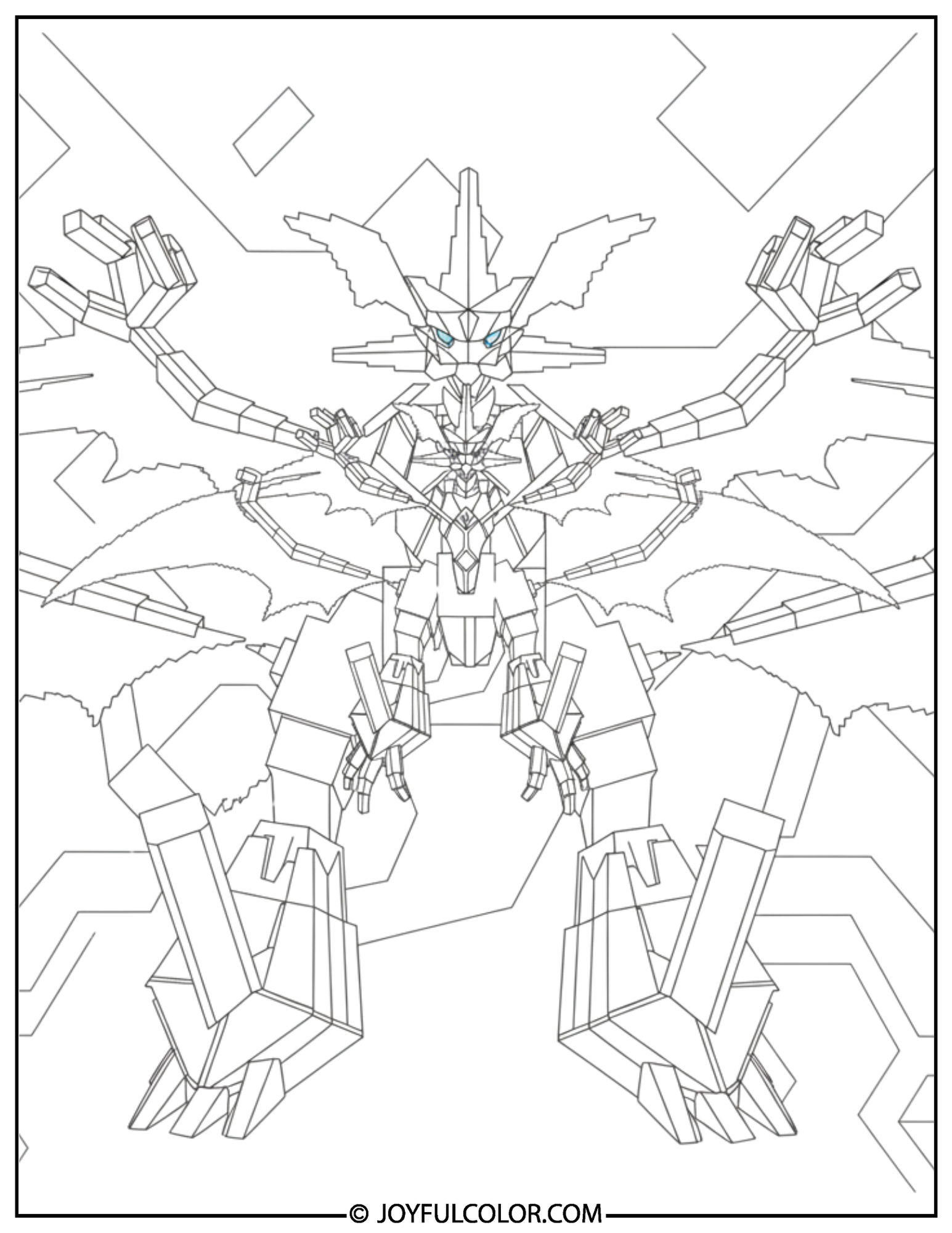 Ultra Necrozma Coloring Page 2