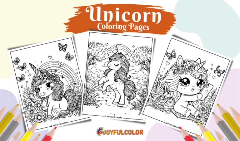 20 FREE Printable Unicorn Coloring Pages – Download & Enjoy!
