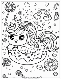 20 FREE Printable Unicorn Coloring Pages – Download &amp; Enjoy!