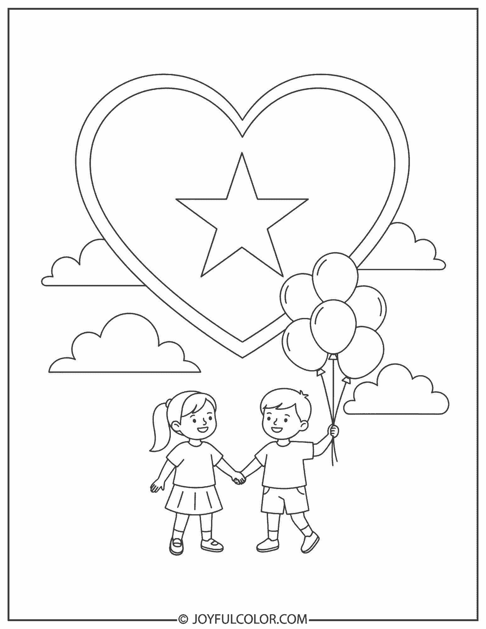 Vietnam Flag Heart 2