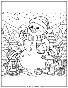 20 Santa Hat Christmas Coloring Page You'll Love - FREE & Printable