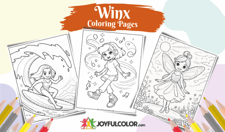 16 Best Winx Coloring Pages For Your Little Ones