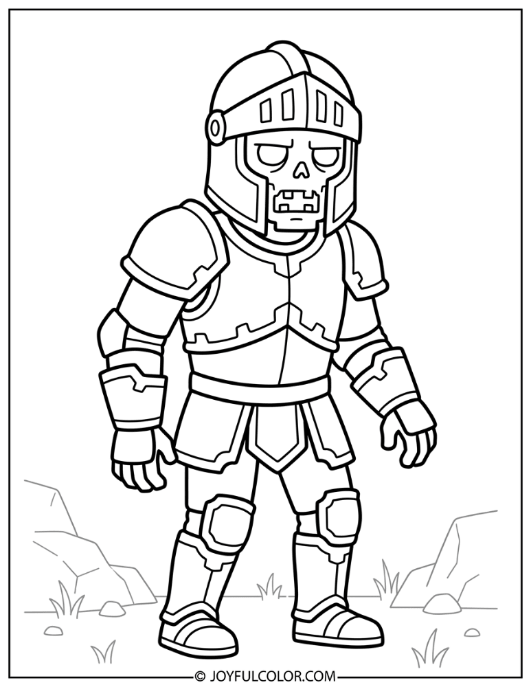 Zombie in Gold Armor